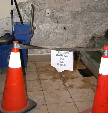 Soggy_stairwell_pictured_Nov._9
