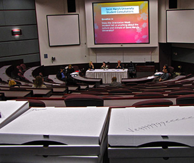 The President's Council held a consultation session Thursday afternoon. (Photo: Kelsey Power)