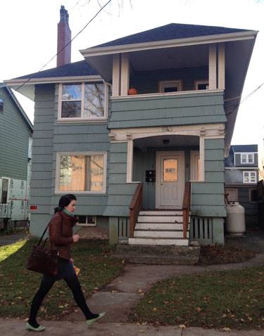 One of two properties Carette rented out to multiple university students in south-end Halifax (Photo: Jessica Filoso)