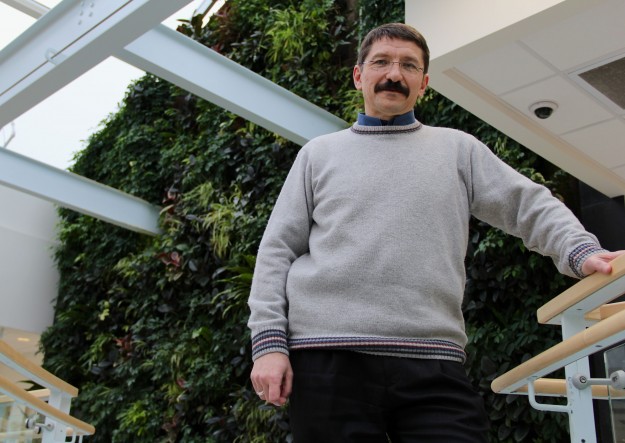 Saint Mary's professor Christian Suteanu recognizes that becoming a department will improve the perception of environmental science on campus and beyond. (Photo: Ian Froese)