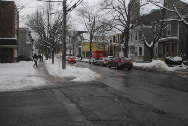 Near the intersection of South Street and Edward Street. (Photo: Jennifer Grudic)