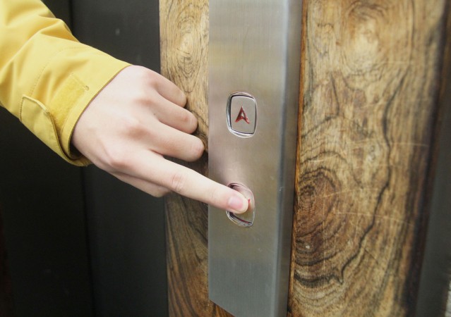 The new elevators will tell passengers what floor they're on, and if they're going up or down. Photo: Julia Manoukian