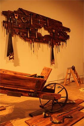 Artist Marc Courtemanche's work