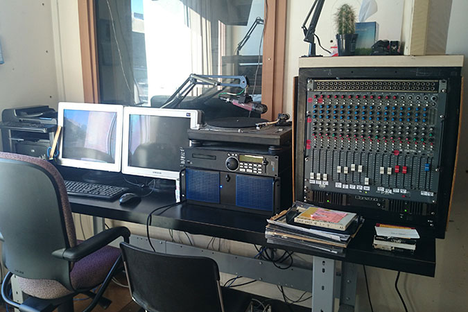 CKDU Newsroom. Photo: Takaichi Kogata