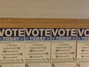 The KSU is actively encouraging students to get out and vote (Photo: Katie Thompson)