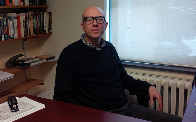 John Munro assistant professor at Saint Mary's University has researched race in 20th-century United States. Photo: Cara Downey