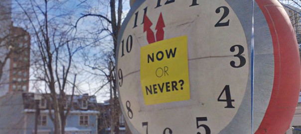 now or never