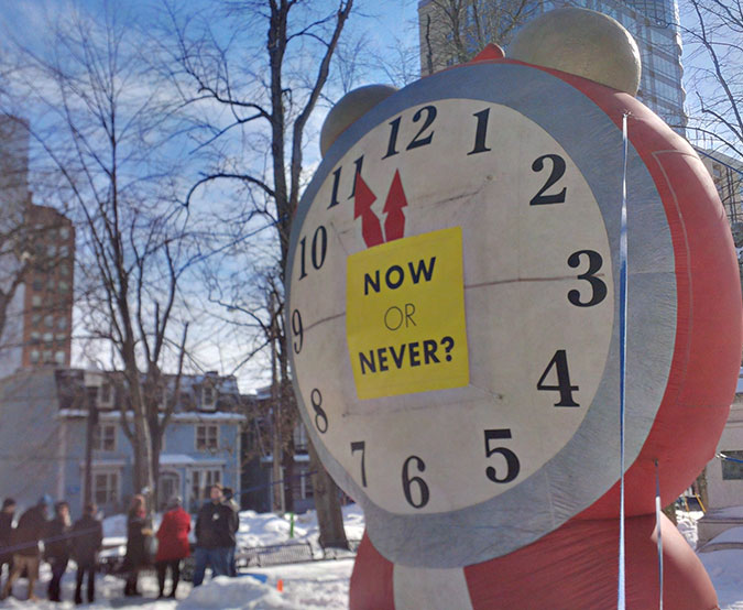 now or never